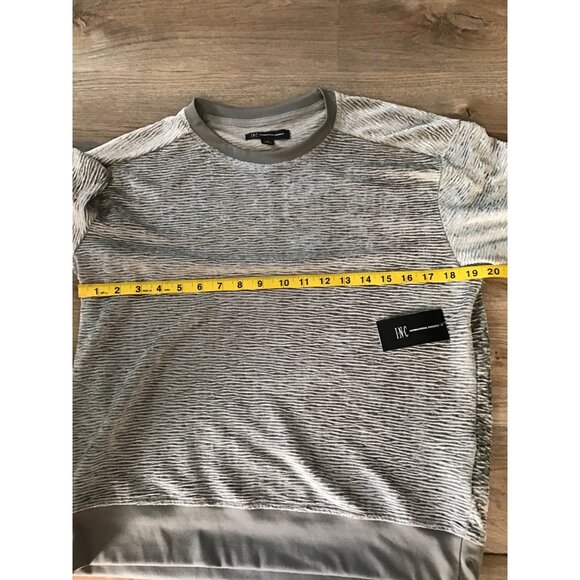 I.N.C.- MENS GREY SOFT CREW NECK LONG SLEEVE PULLOVER SWEATER SIZE SMALL-NWT - Picture 6 of 7